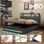 Metal Ottoman Storage Bed