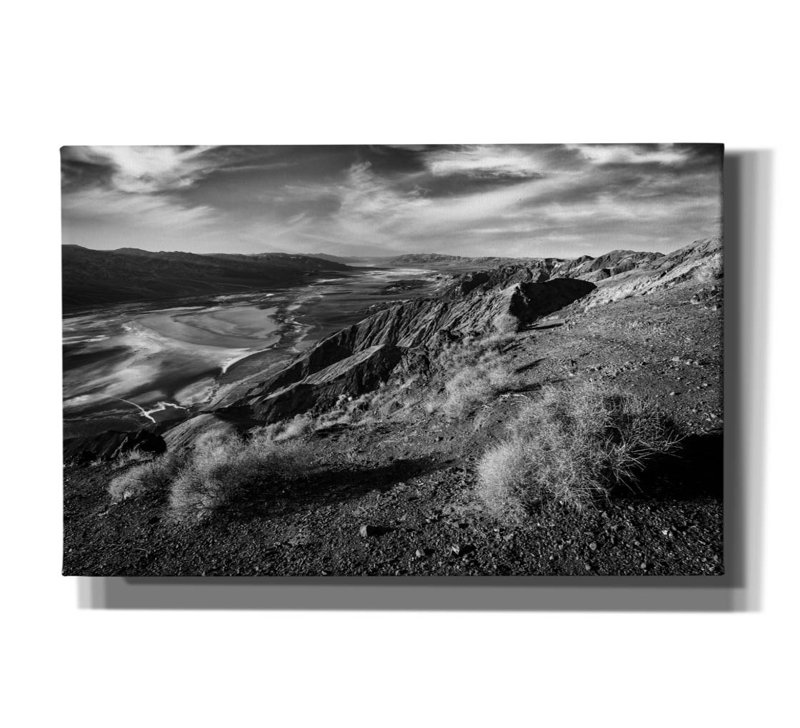  «Dante's View B&W» par Rick Berk, 40 po x 26 po, H 26 po x l 40 po