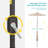 Market Umbrella LED Lights Round Patio Umbrella with Large Canopy Outdoor Table Umbrella Solar Powered For Deck-1621403751-1621403745
