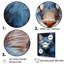 «Cat Blue Eye Reflection III», reproduction sur toile-95893079-95893078