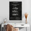 «Soccer Soccer BW», reproduction sur toile-1406571306