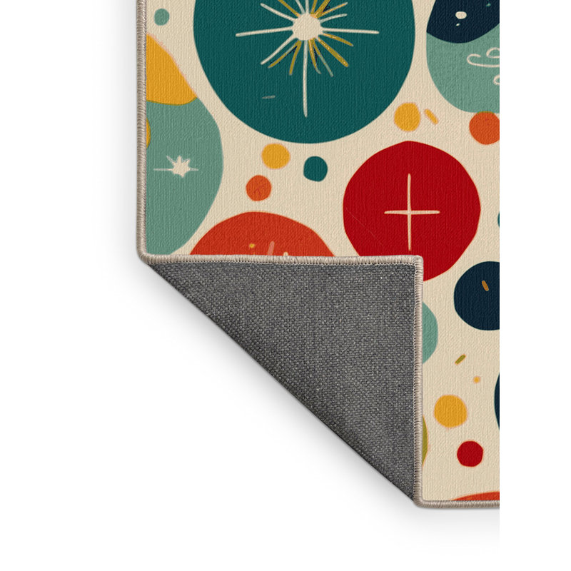 Tapis Groovy Sway, Rond 6 pi
