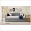 Upholstered Daybed Sofa Bed Twin Size With Trundle Bed And Wood Slat