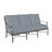 Monaco Aluminum Sofa - Slate Gray-70040642-70040645-93663393