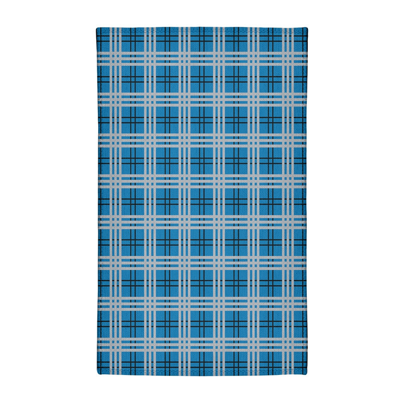 Plaid Indoor Rug, Rectangle 4' x 6'