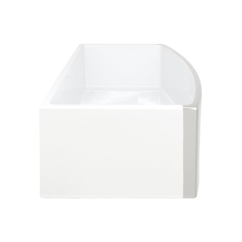 Rendezvous 33"L X 19.5"W Farmhouse/Apron Kitchen Sink, Silver