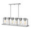 Luminaire suspendu linéaire à 6 lumières pour îlot de cuisine Refinery-165961498-166452570