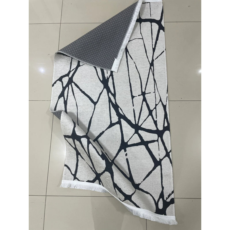Tapis Dinene avec envers antidérapant, Rectangle 4 pi x 7 pi 3 po