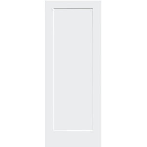 Paneled Solid Wood Primed Standard Door