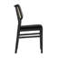 Chaise d'appoint noire Padulsky-1860908208