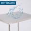 Table de travail en acier inoxydable de 36 po x 24 po avec tablettes et roulettes Torc