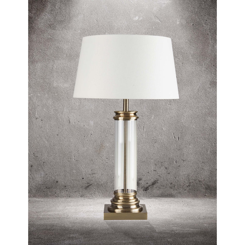 Aslan Table Lamp, Antique Brass