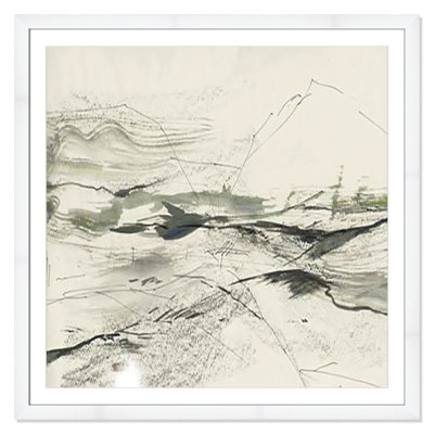 Green Sketches Print