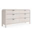 Solid Wood 172.72cm W 6 - Drawer Chest of Drawers