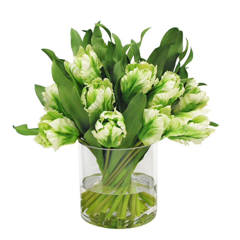 Tulip Centerpiece in Vase