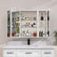 Armoire à pharmacie sans cadre avec miroir et 6 tablettes réglables l 40 po x H 30 po Sally-282523397