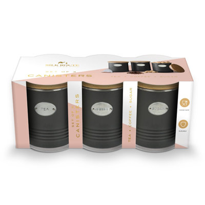 Metal Jar - Set of 3