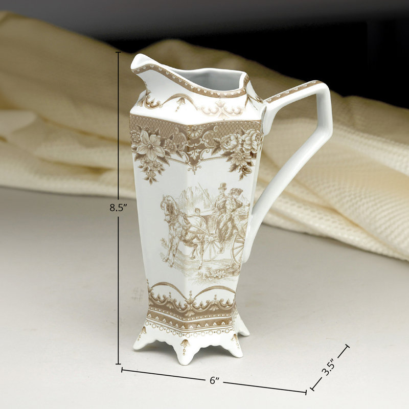 Pichet en porcelaine Krumm