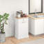 Poubelle de cuisine inclinable (blanc)