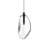 Liquid 1 - Light Satin Black Single Pendant-1535814054-1535814055