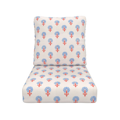 Amala Deep Seating Outdoor Sunbrella® Seat/Back Cushion