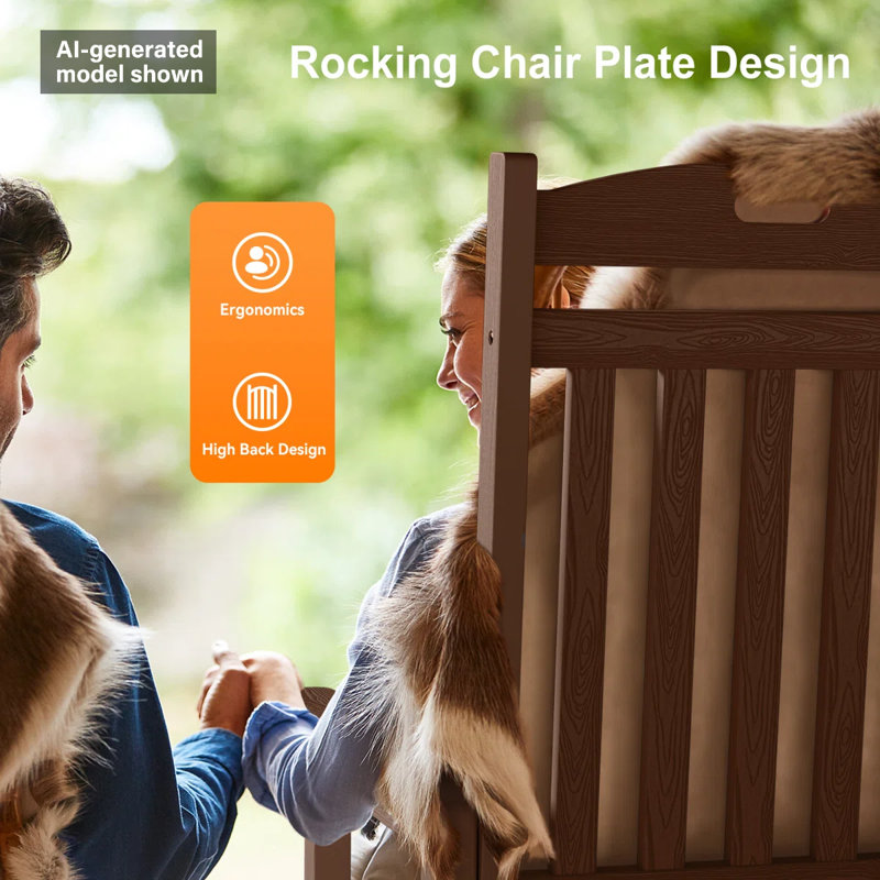 Fauteuil Adirondack Waddon, Teck