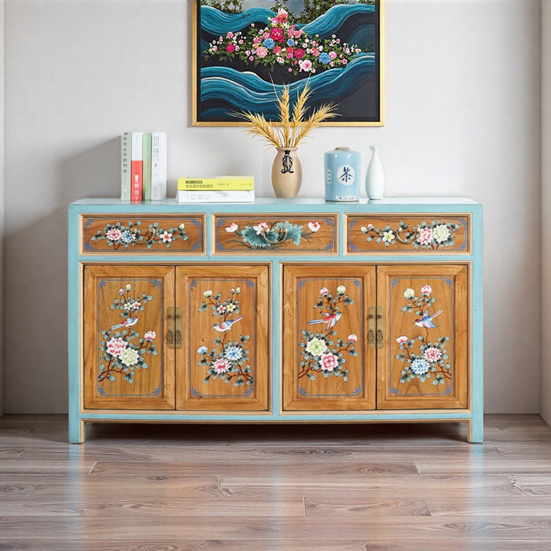 Buffet classique peint