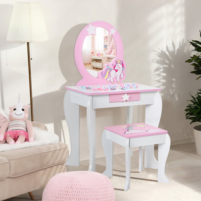Dressing Table with Mirror