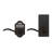 Electronic Smart Door Lever with Arch Rosette-61450623