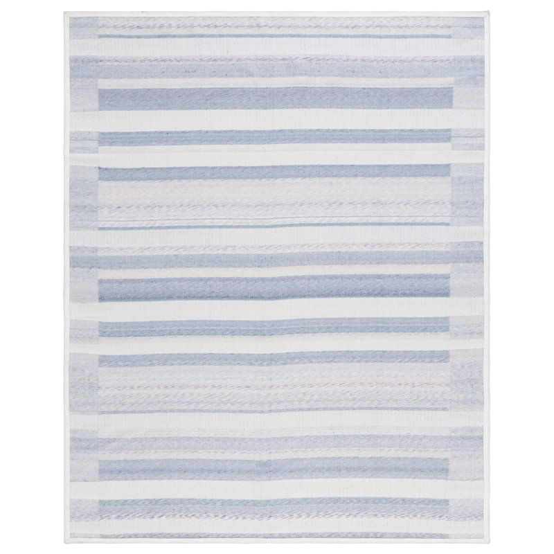 Keyania Performance Striped Rug, Rectangle 8' x 10'