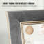 Miroir pleine grandeur sur pied incliné 64 po x 21 po-2043151744