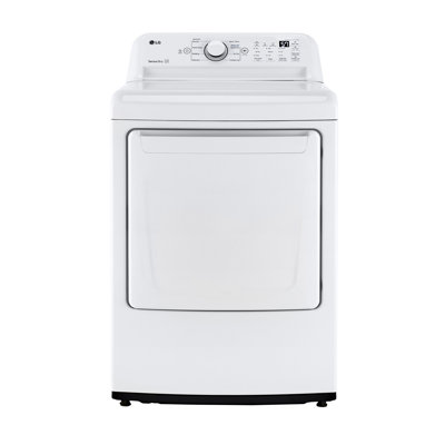 LG 7.3 Cu. Ft. Vented Top Load Electric Dryer with Sensor Dry Technology