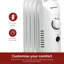 Rediffusion 650w 5 Fin Oil Filled Radiator