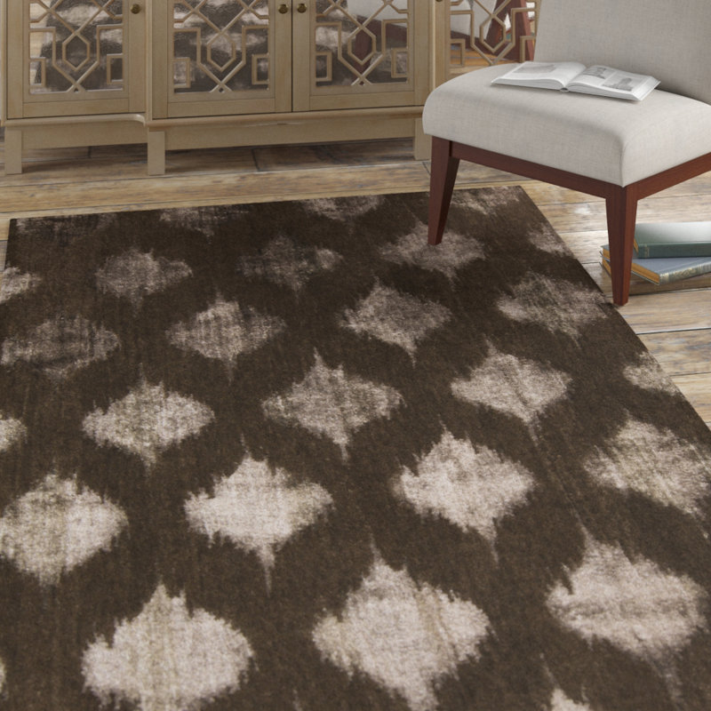 Tapis chocolat Norwell, Rectangle 5 pi x 8 pi