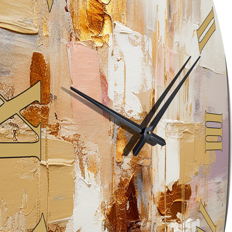 Bernita - Horloge murale géométrique moderne, Grand