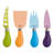 4 Piece Stainless Steel Cheese Serving Set