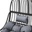 Hanging Swing Single Egg Pod Chair Max. Load 150 Kg With Cushions & Cup Holder-1286767448