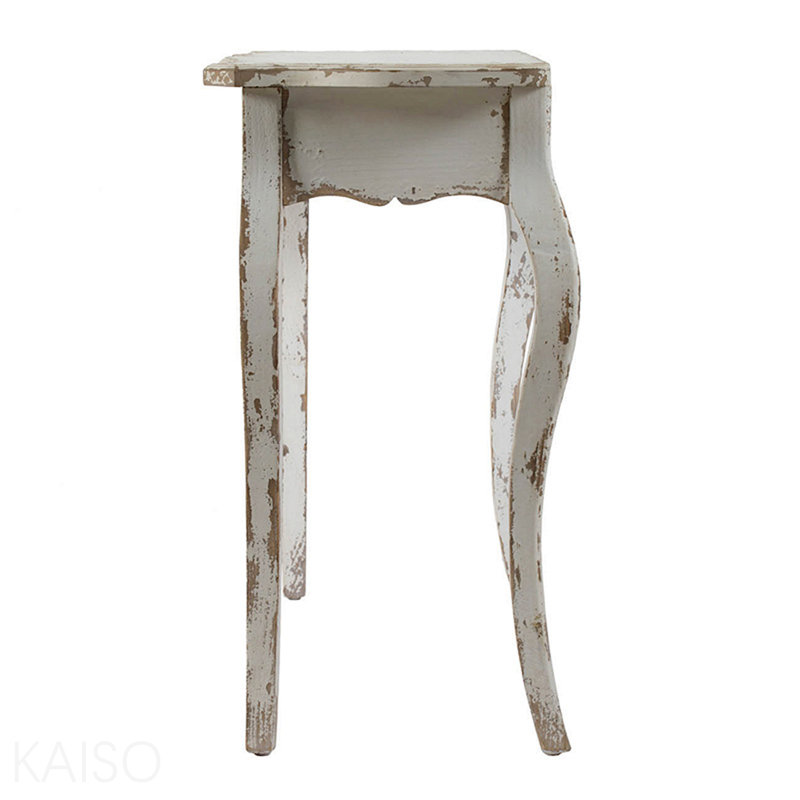 Console 46 po pour couloir Slimline - Blanc délavé