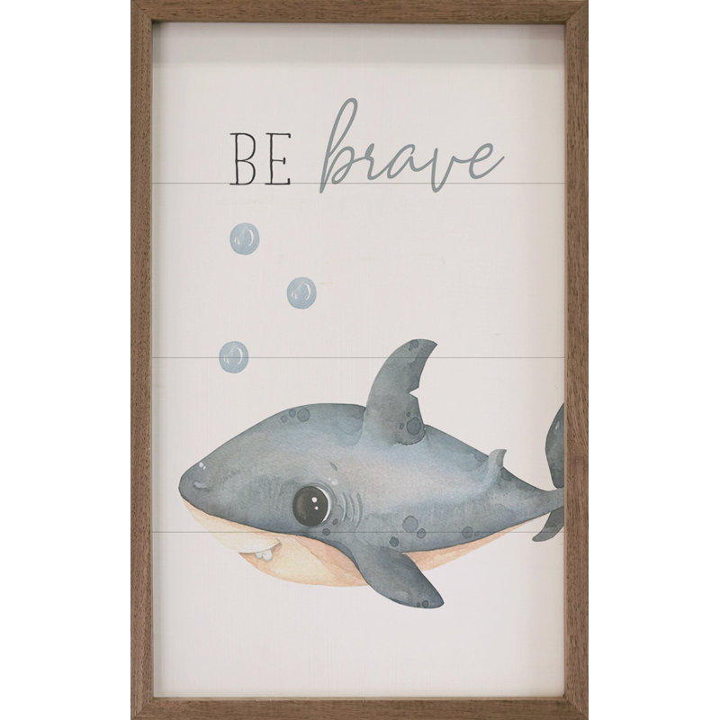 Be Beve Shark - blanc, H 8 po x l 5 po