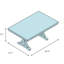 Diamond Solid Wood Dining Table