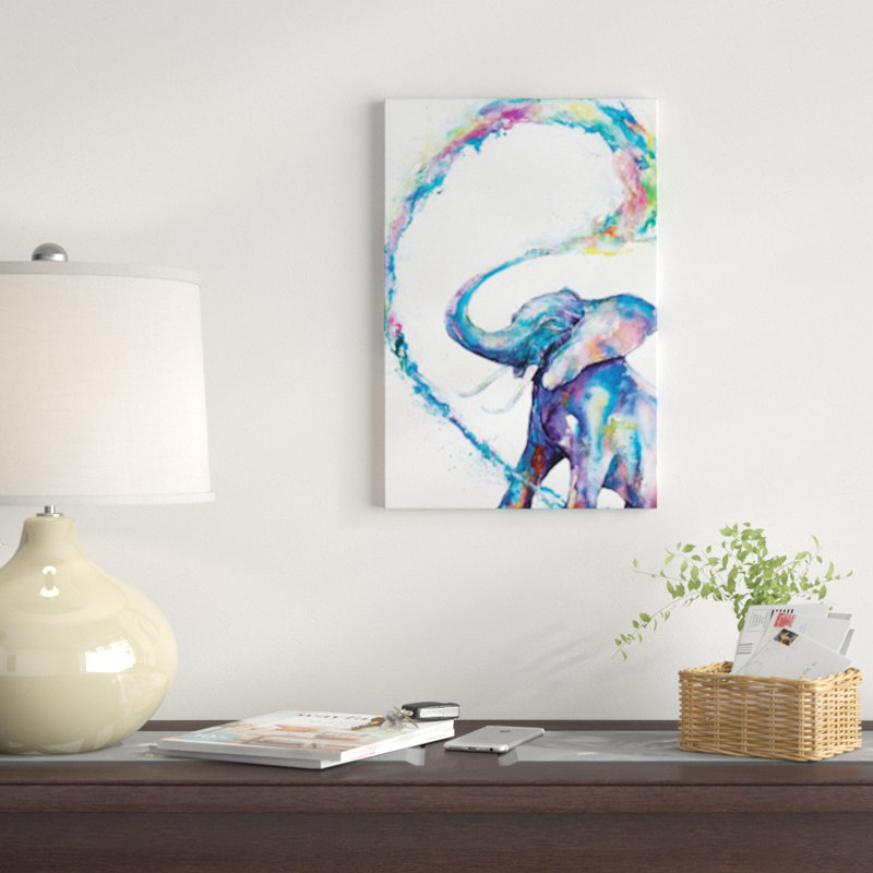 «Veris», impression, H 18 po x l 12 po x p 1,5 po, Toile tendue