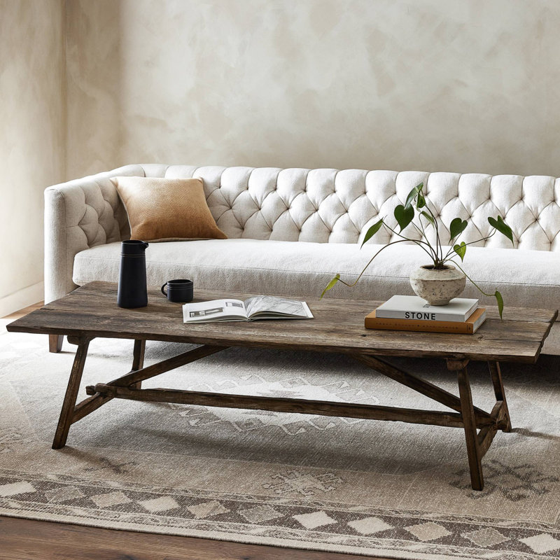 Elio Solid Wood Coffee Table