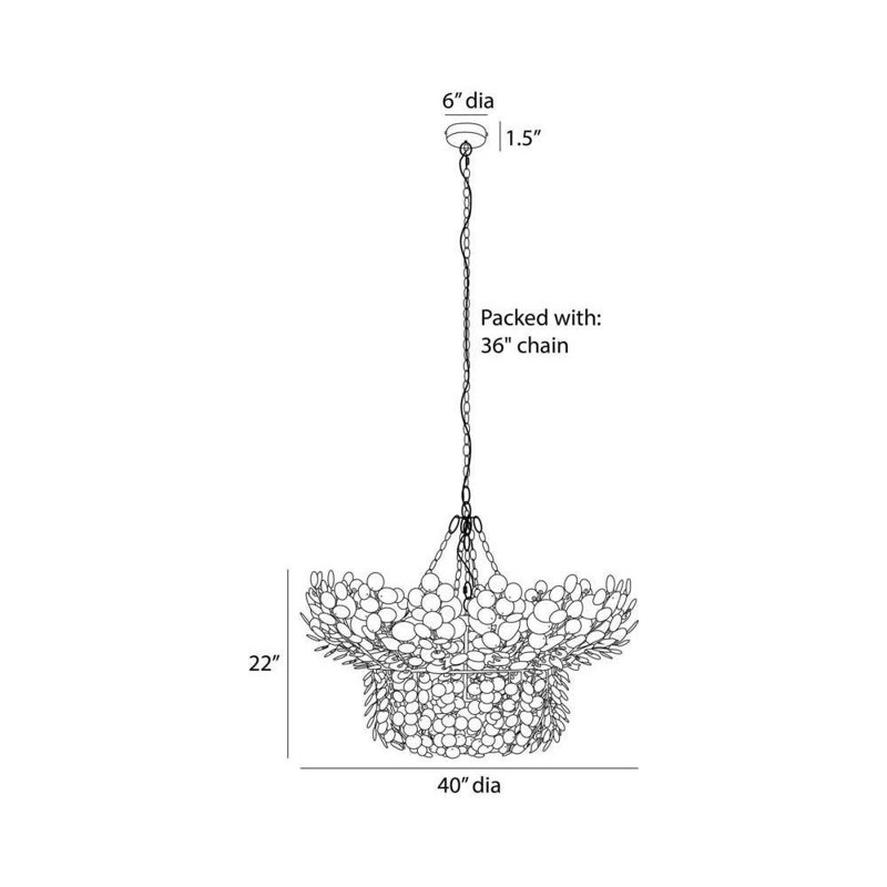 Bilal 8 - Light Chandelier