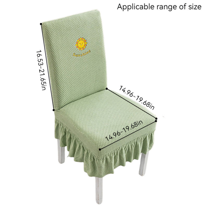 Housse pour chaise de salle à manger