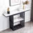 Modern Console Table with Metal Frame-2140569190