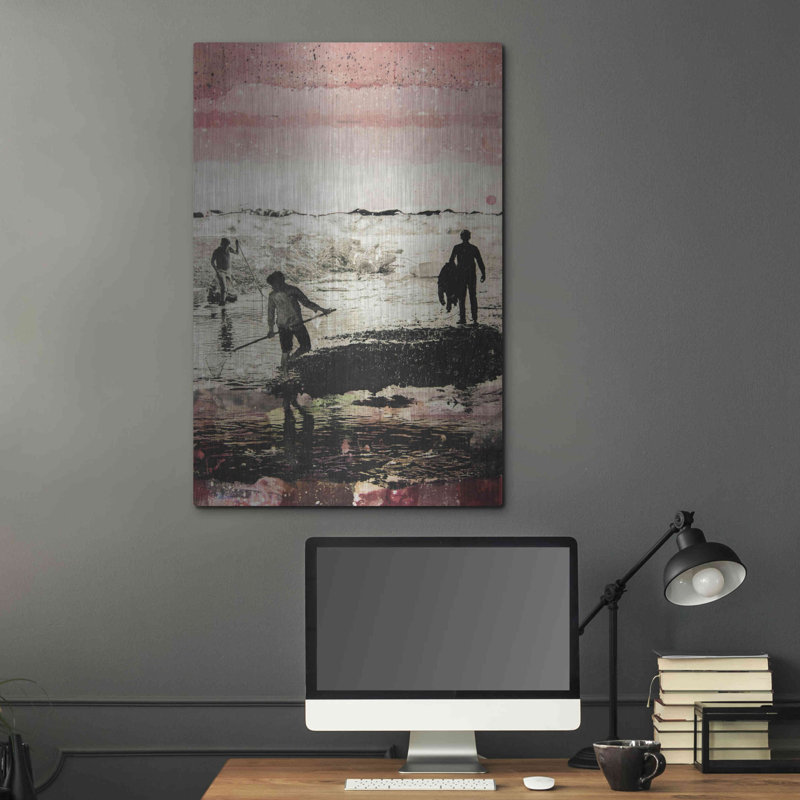 "Buddies" par DB Waterman, H 36 po x l 24 po