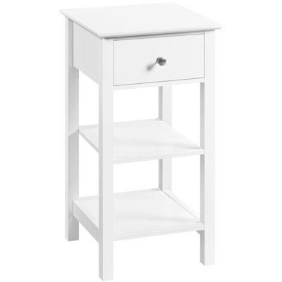 70cm H Manufactured Wood Bedside Table