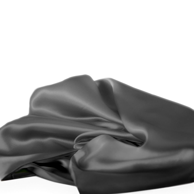 Simply Silk Pillowcase, Standard, grey