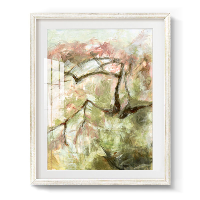 Toile tendue «Tedious I» - galerie, H 19,5 po x l 16,5 po, Blanc