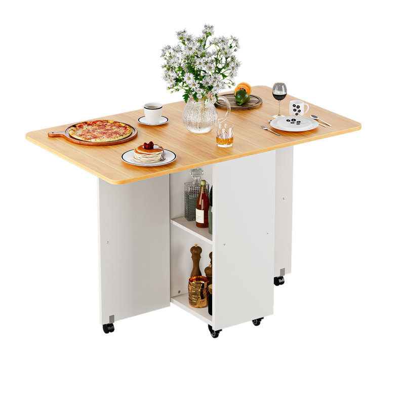 MDF Writing Desk, Brown/White